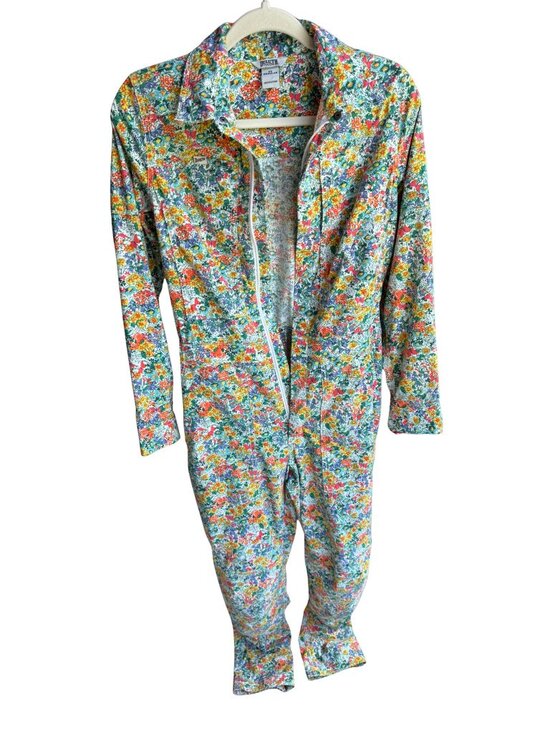 Duluth Trading Co Pants - Duluth Trading Floral Utility Coverall XS Multi Ditsy Garden Floral Jumpsuit